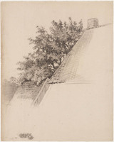 KT 1130
<br/>
Pannedaken met loof van bomen
<br/>
<em>Bastert, Nicolaas (1854-1939)</em>